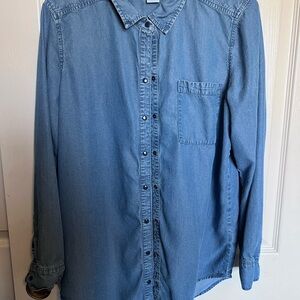 Women's Blue Denim Shirt